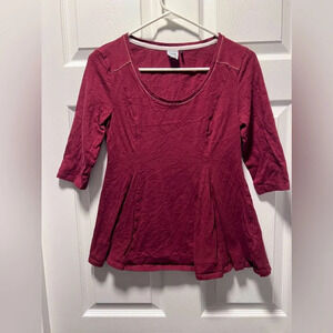 Anthropologie Akemi + Kin Half Sleeve Small Top